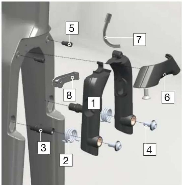 BMC Timemachine TM01 - Montaggio dei bracci dei freni - 1