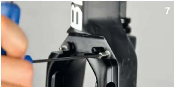 BMC Timemachine TM01 - Montaggio dei bracci dei freni - 8