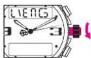 Breitling AIrwolf Raven - Wahl der Kalendersprache - 1