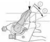 WAYSCRAL Sporty 645 - 5) Utilizzazione e regolazione del deragliatore - 1