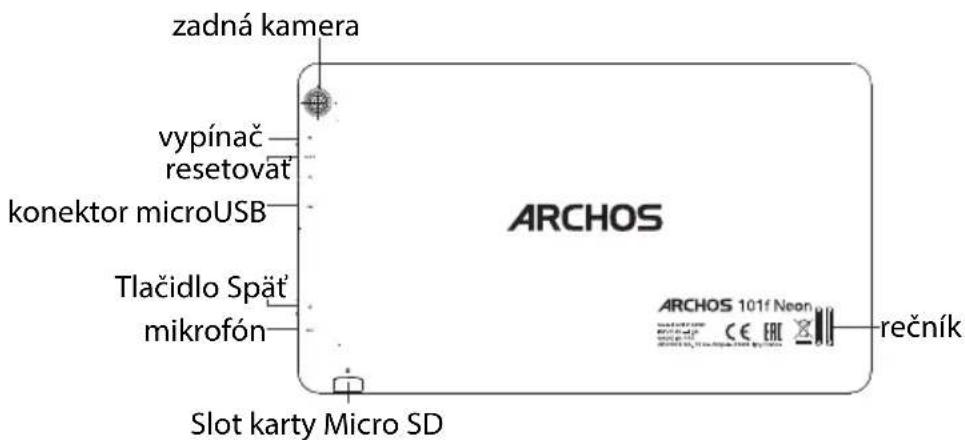 ARCHOS 40 Neon - Popis zariadenia - 2