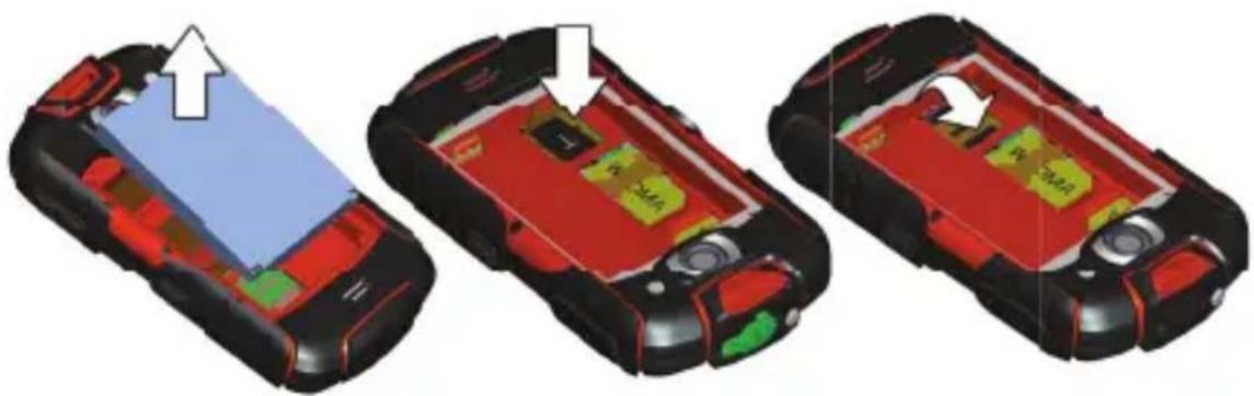 Utano Barrier T180 - De microSD-kaart installeren - 1