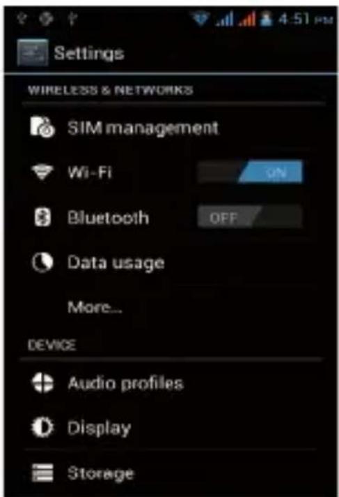 Trevi 5.3Q - Settings - 1