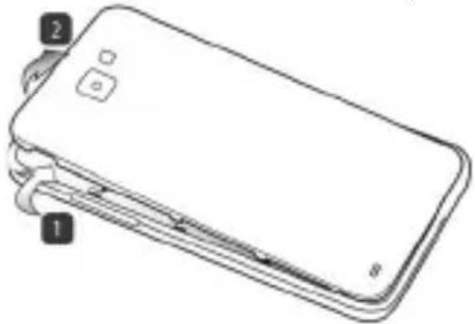 Trevi 5.3Q - INSERTAR UNA TARJETA SIM Y LA BATERIA - 1