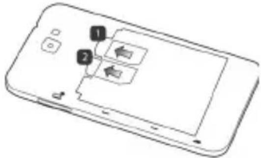Trevi 5.3Q - INSÉREZ UNE CARTE SIM ET LA BATTERIE - 2