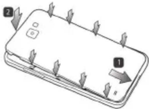 Trevi 5.3Q - INSÉREZ UNE CARTE SIM ET LA BATTERIE - 4