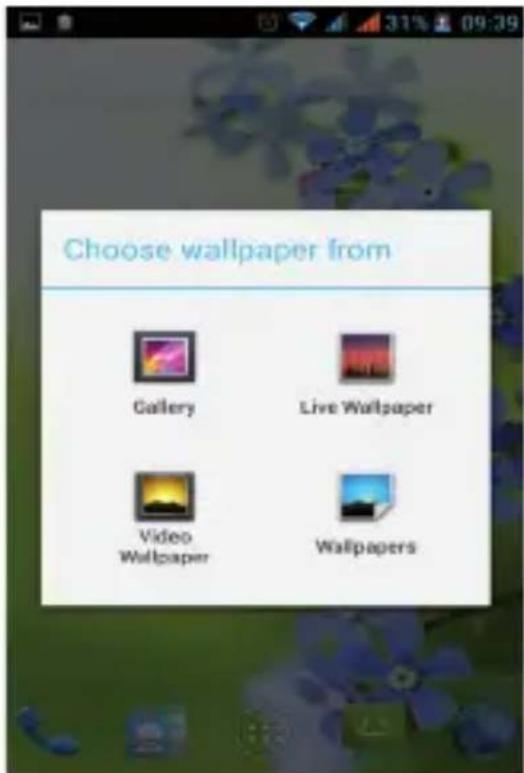 Trevi 5.3Q - Selecting Wallpaper Source - 1