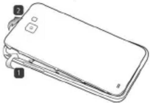 Trevi 5.3Q - INSÉREZ UNE CARTE SIM ET LA BATTERIE - 1