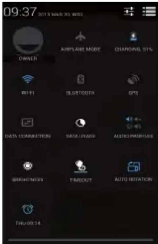 Trevi 5.3Q - Notificatior Menu - 1