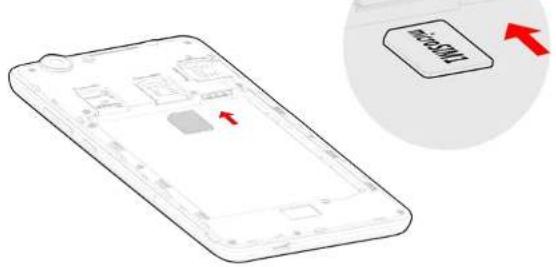 WIKO Pulp Jam 4G - ~ Inserting the SIM cards - 2