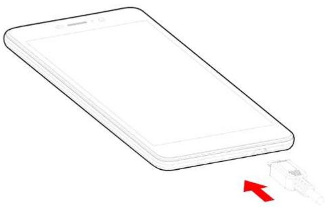 WIKO Pulp Jam 4G - - Caricamento della batteria - 1