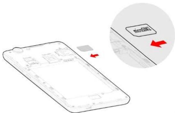 WIKO Pulp Jam 4G - Einlagen der SIM-Karten - 3