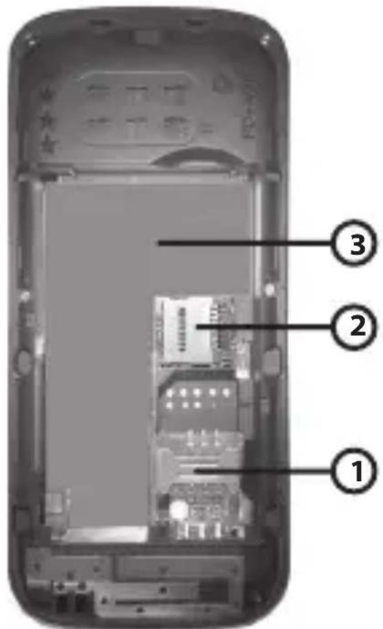 Manta TEL2003N - Instalowanie karty MicroSD - 1