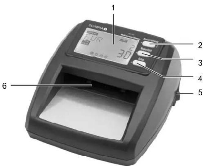 OLYMPIA NC 340 - Vista in pianta - 1