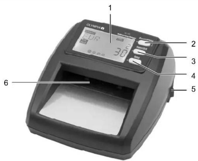 OLYMPIA NC 340 - Vue de dessus - 1