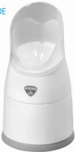 Vicks VapoSteam V1300 - Vicks® VapoSteam® Inhaler/Inhalado/Inhalateur - 1