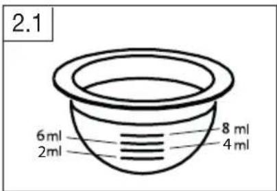 BEURER IH 40 - Filling the medication container - 2