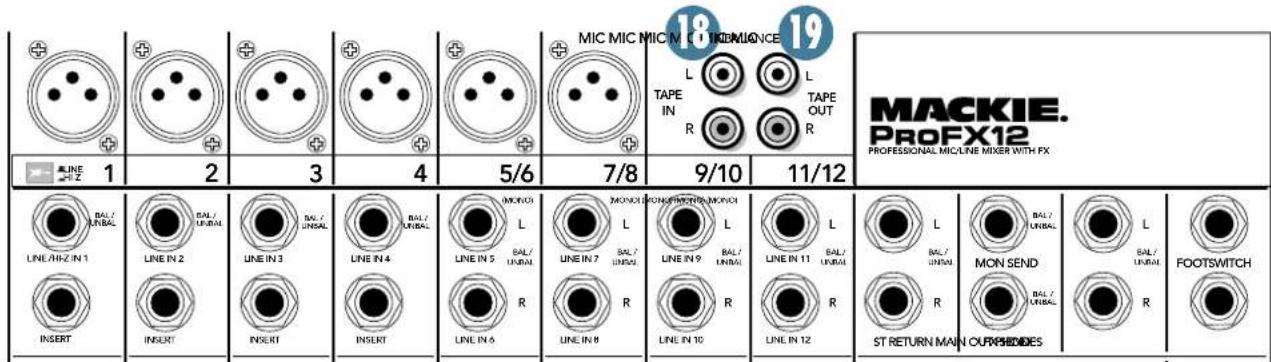 MACKIE ProFX12 - SORTIE CASQUE (PHONES) - 1