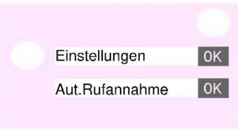 T-Mobile Sinus 700K - Automatische Rufannahme ein-/ausschalten - 1