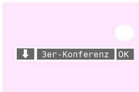 T-Mobile Sinus 700K - Dreierkonferenz herstellen - 1