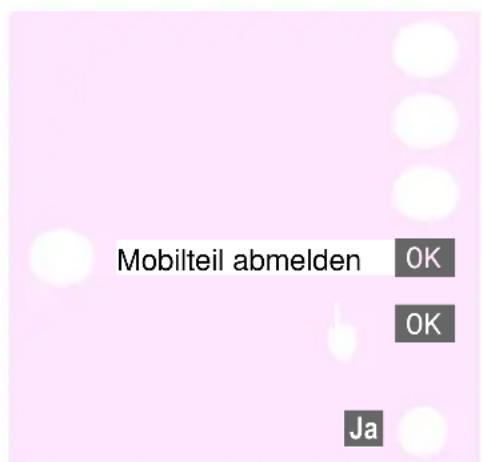 T-Mobile Sinus 700K - Mobileteile abmelden - 1