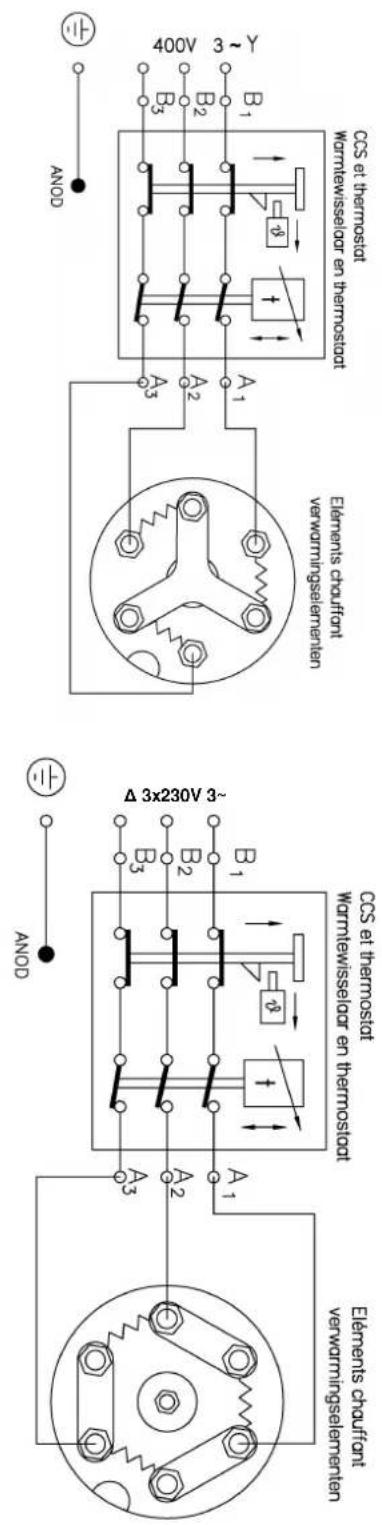 ACV ST 50 M - AANSLUITING VAN DRIEFASIGE TOESTELLEN - 3