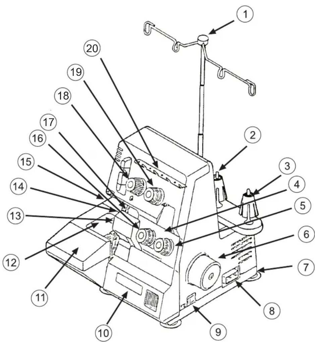 QUIGG MD 10685 - Composants principaux - 1