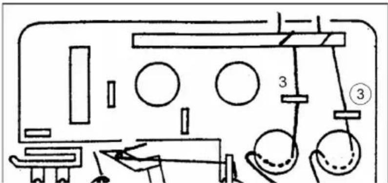 QUIGG MD 10685 - Enfilage du fil dans les boucleurs - 3