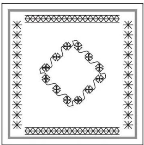 JANOME J1250 - Points décoratifs - 1