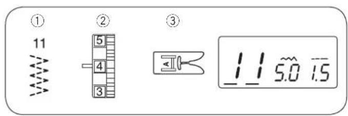 JANOME J1250 - Réglage de la longueur de point - 3