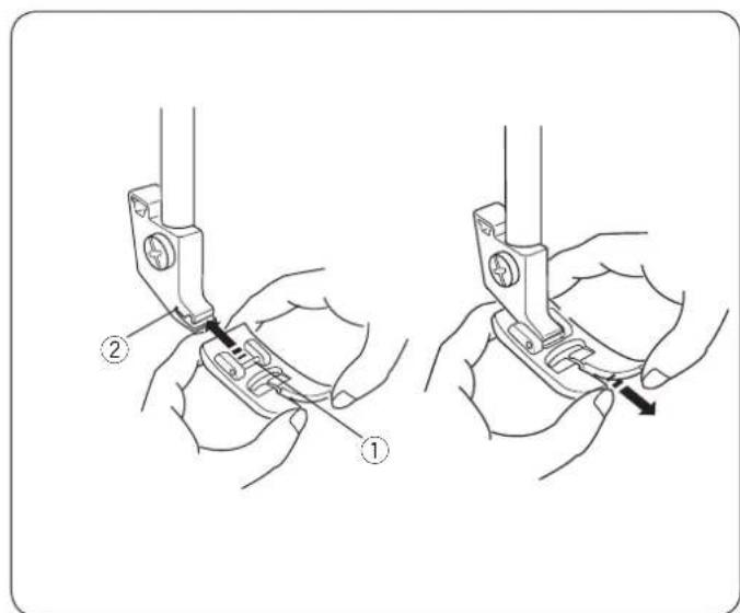 JANOME J1250 - Touches de programmation - 2
