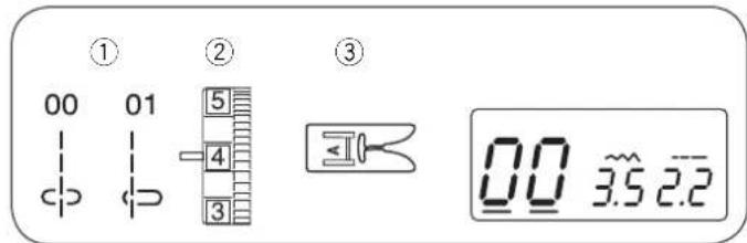 JANOME J1250 - Réglage de la position de piqûre de l'iguille - 2