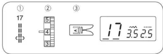 JANOME J1250 - Point stretch - 1