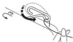 JANOME J1250 - Enfilage de la machine - 3