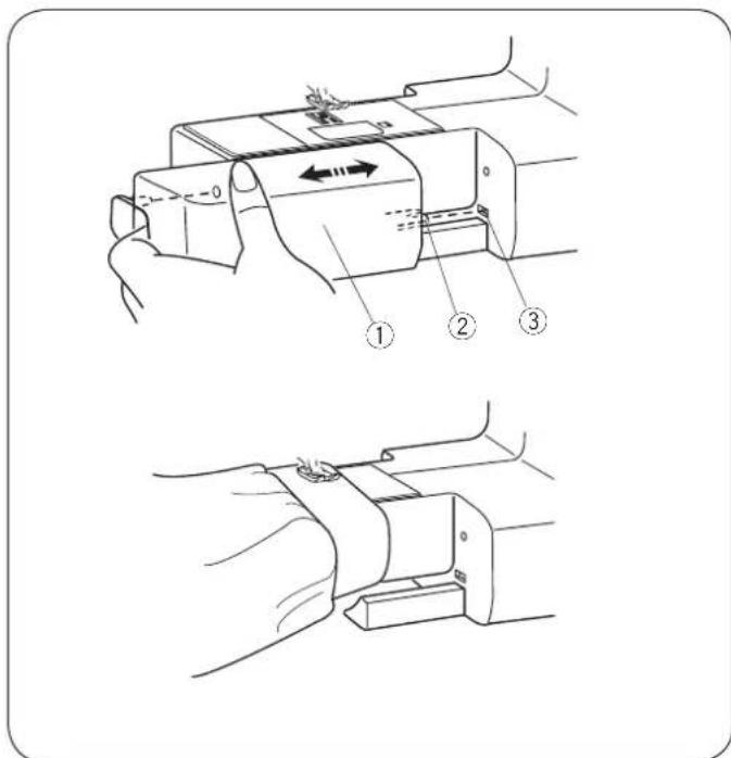 JANOME J1250 - Denomination des composants - 2