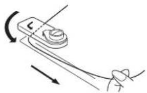 JANOME J1250 - Enfilage de la machine - 1