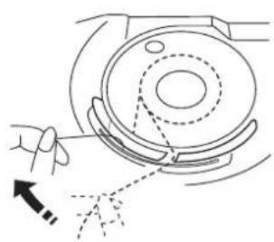 JANOME J1250 - Insertion de la canette - 2
