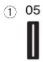 JANOME J1250 - Point de surjet - 1