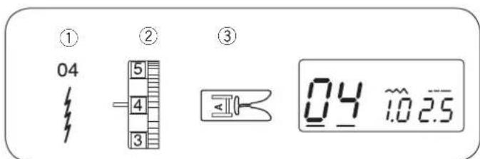 JANOME J1250 - Réglage de la position de piqûre de l'iguille - 8