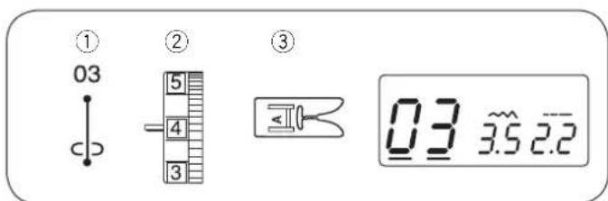 JANOME J1250 - Réglage de la position de piqûre de l'iguille - 6