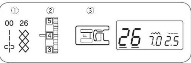JANOME J1250 - Point de feston - 1
