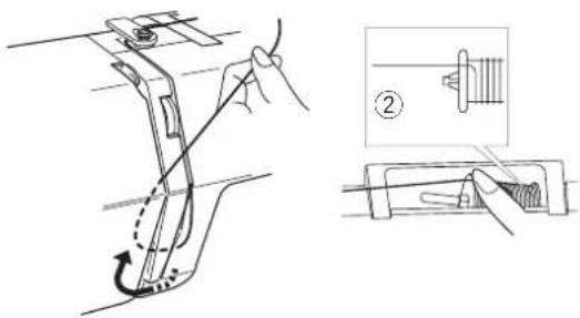 JANOME J1250 - Enfilage de la machine - 2