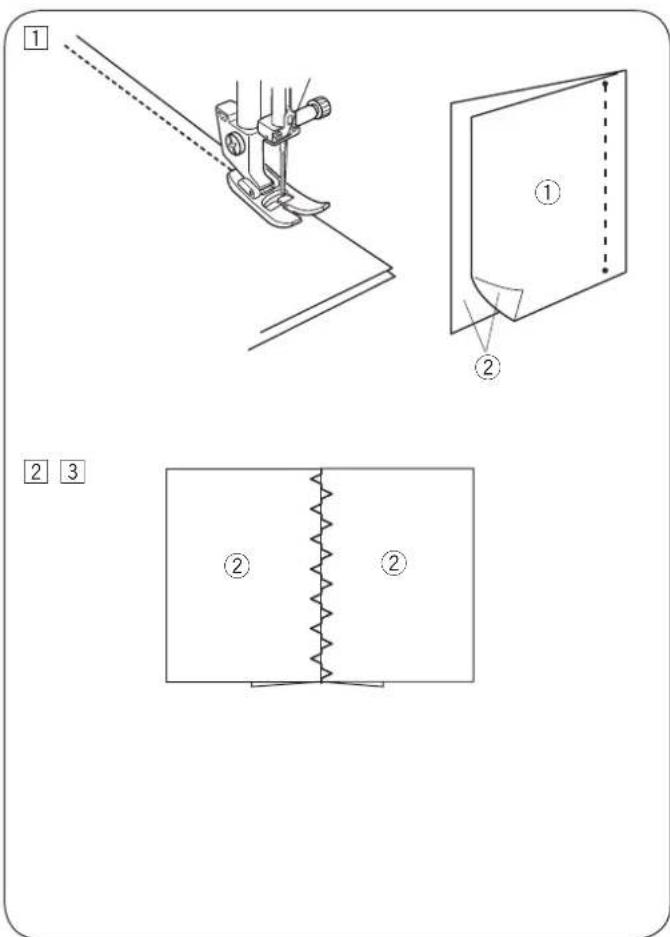JANOME J1250 - Point de feston - 4