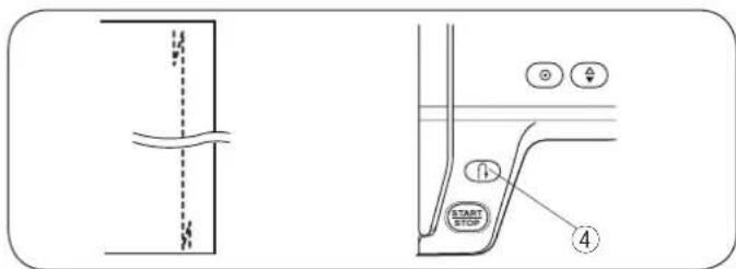 JANOME J1250 - Réglage de la position de piqûre de l'iguille - 5