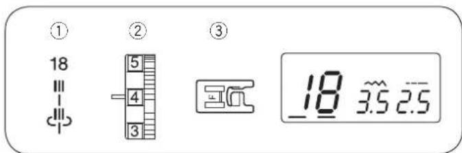 JANOME J1250 - Point stretch - 3