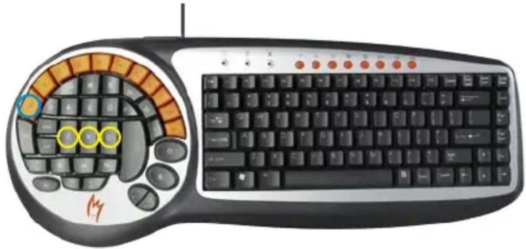 Zykon K2 - USO DELLA ZYKON GAMER KEYBOARD K2 - 2