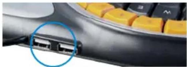 Zykon K2 - Supplementaire 2 ports additionnels d'USB: - 1