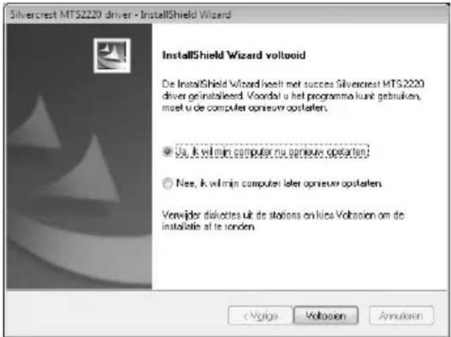 SILVERCREST MTS2220 - Software installeren - 5