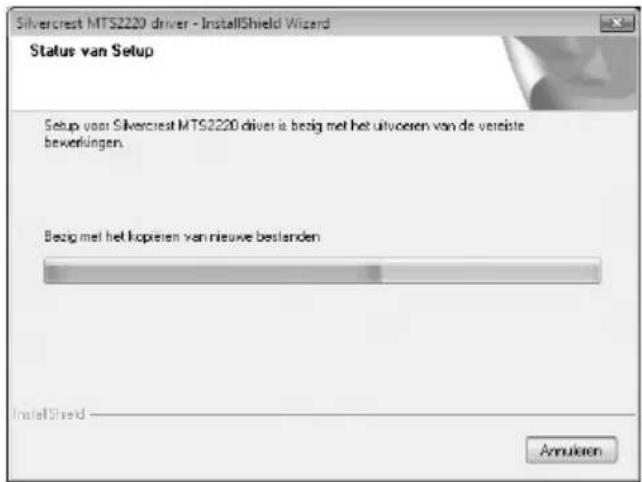 SILVERCREST MTS2220 - Software installeren - 4