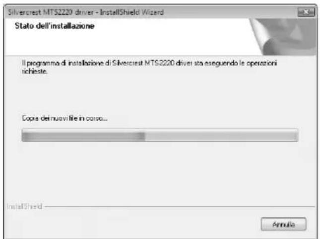 SILVERCREST MTS2220 - Installazione del software - 4